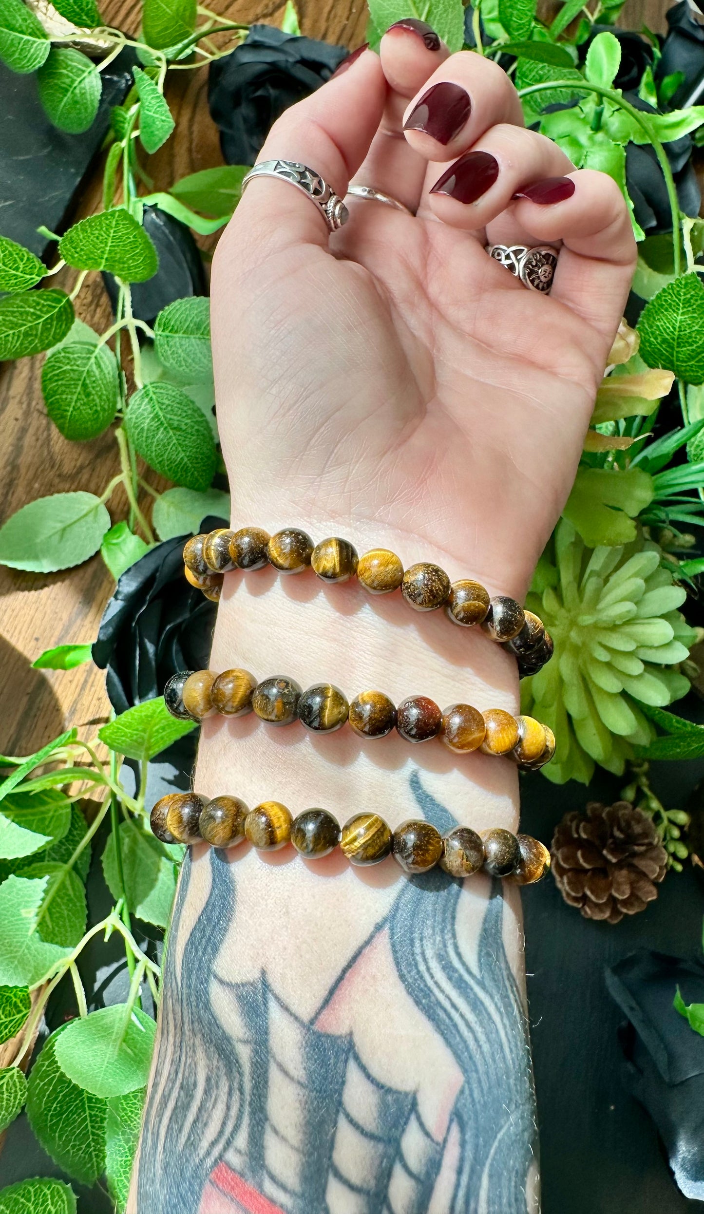 Tigers eye bracelet