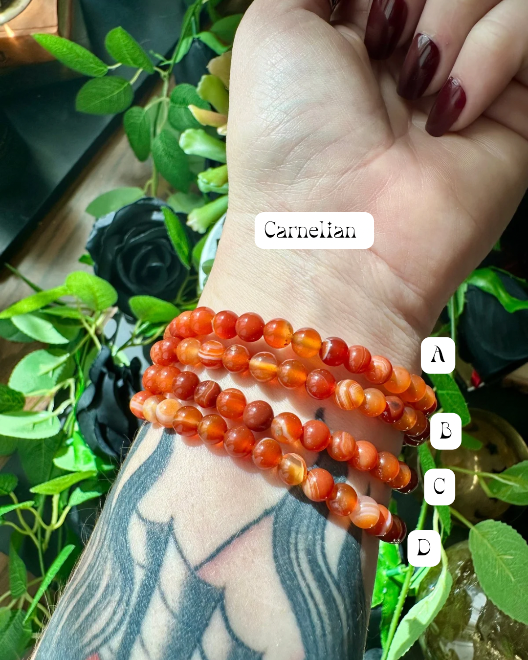 Carnelian bracelet