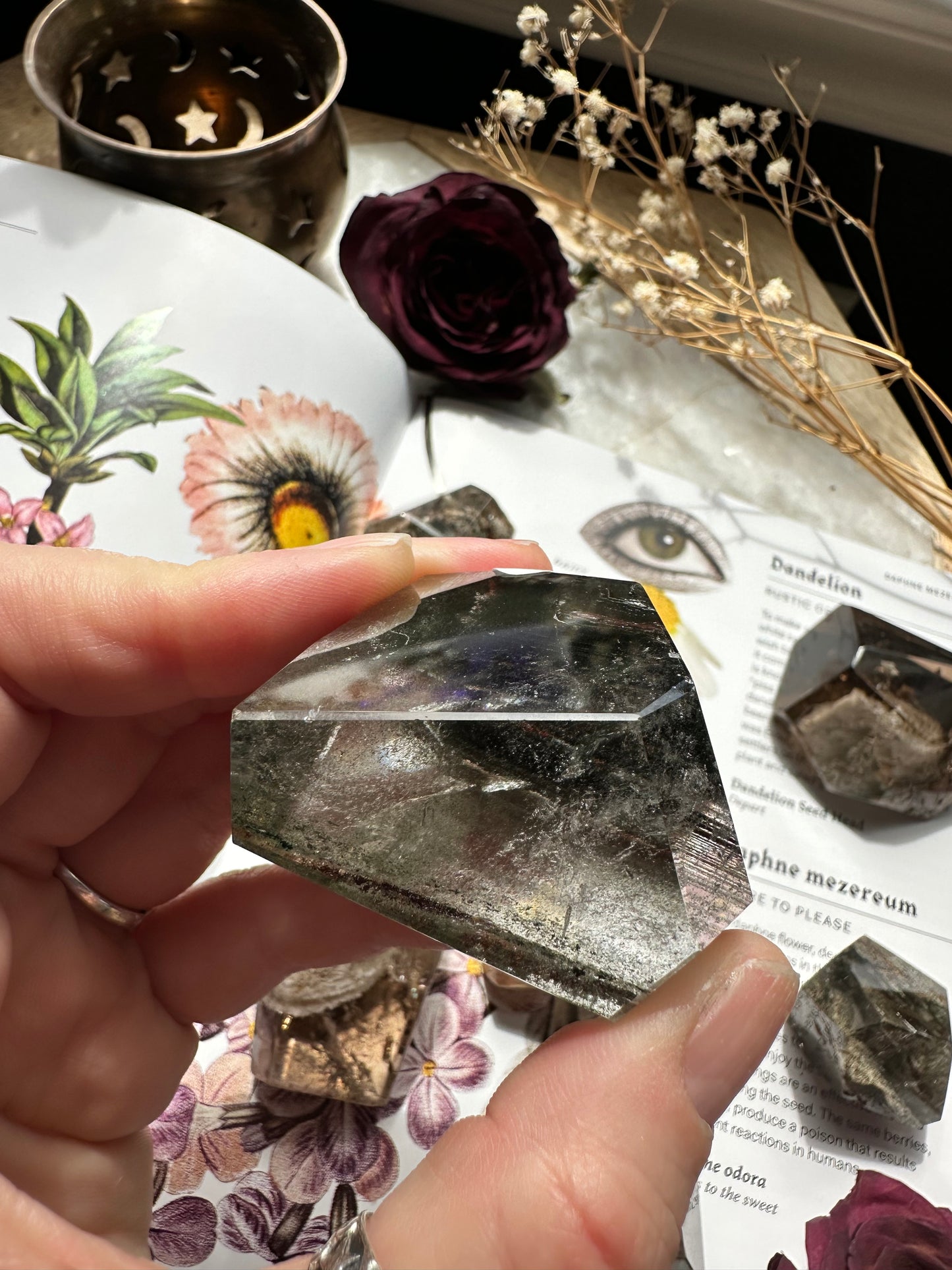 Garden quartz free form D