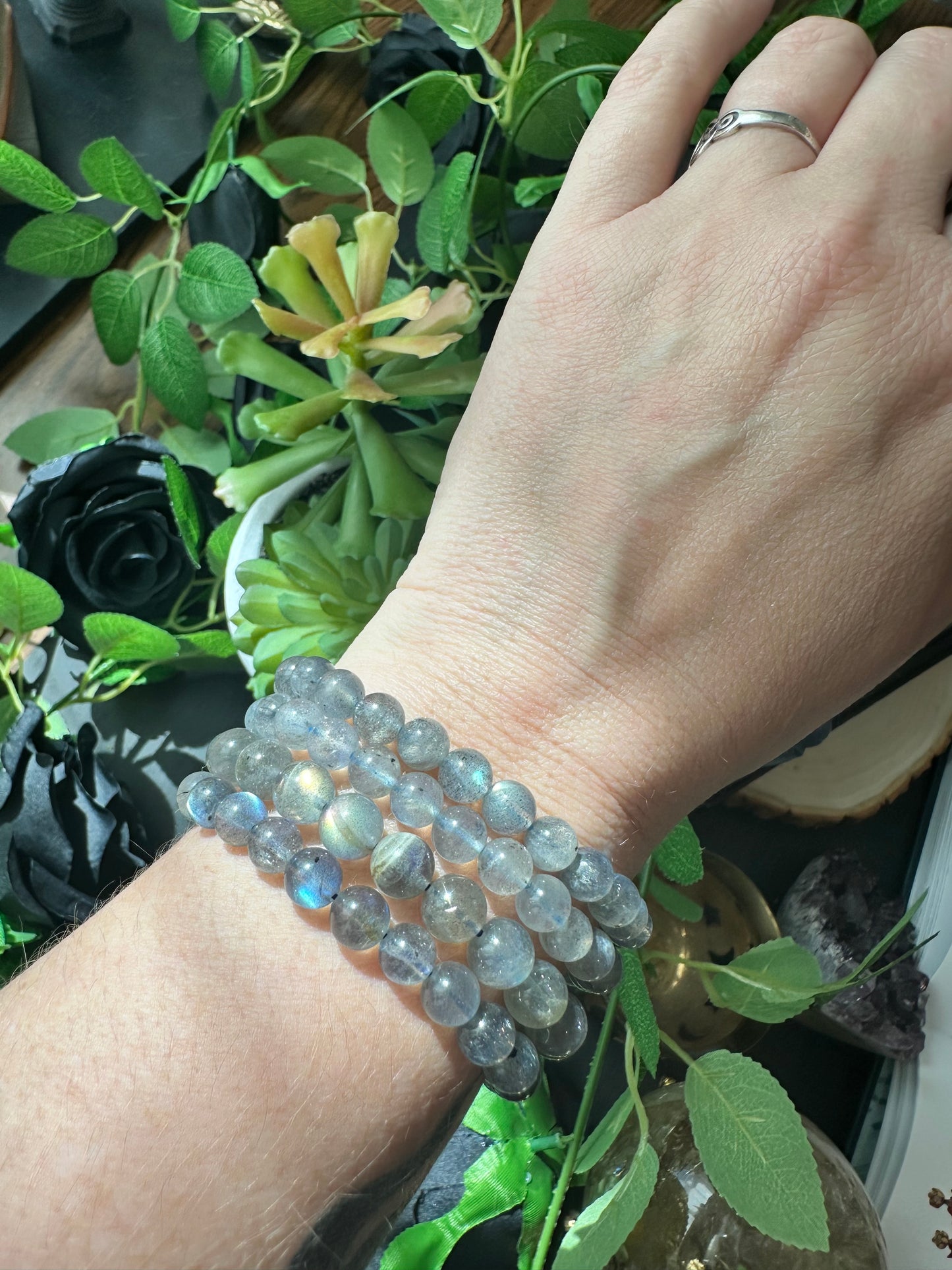 Labradorite bracelet