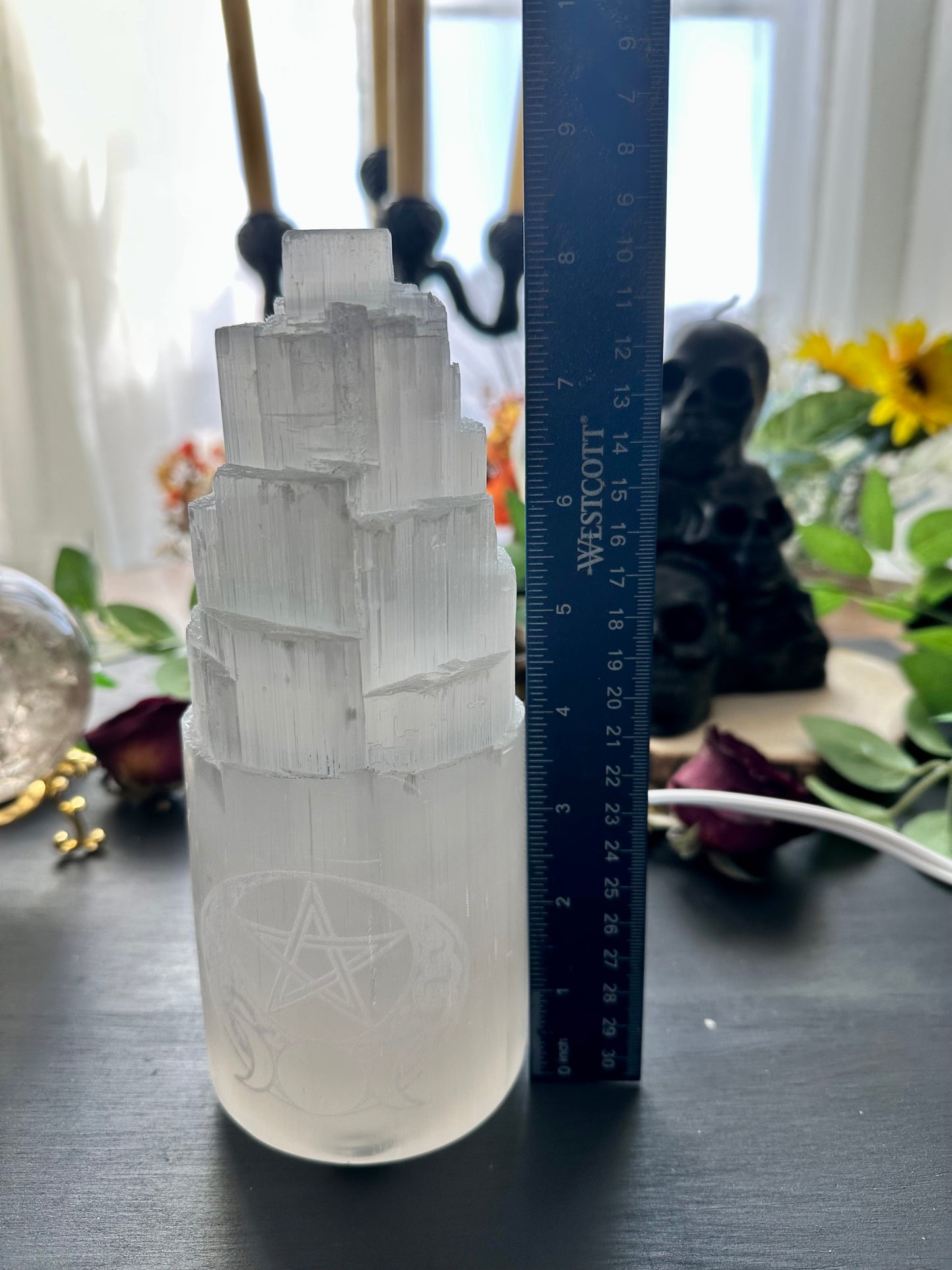 Selenite Lamps