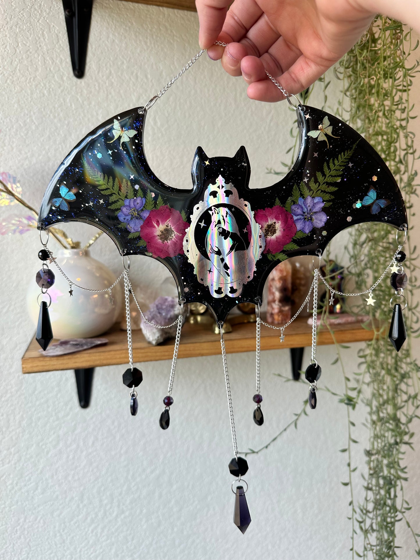 Bat queen wall hang