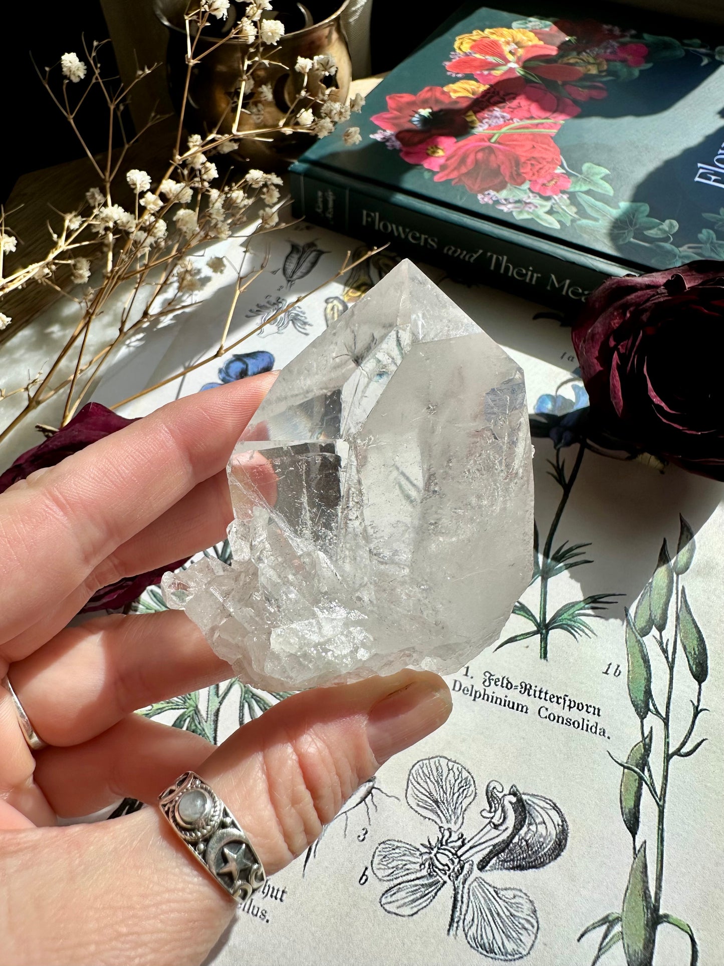 Clear quartz B