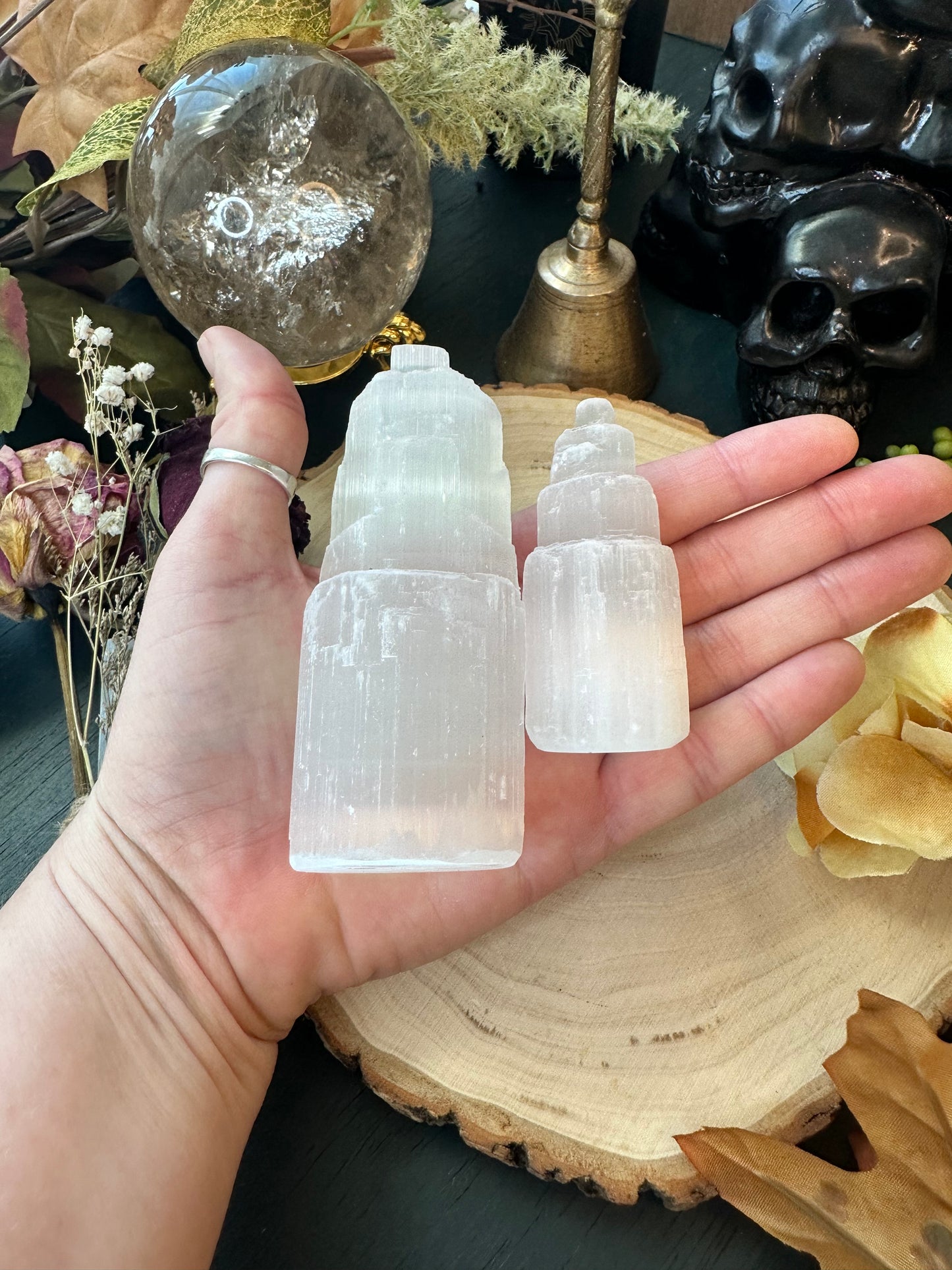 Selenite tower 2 sizes