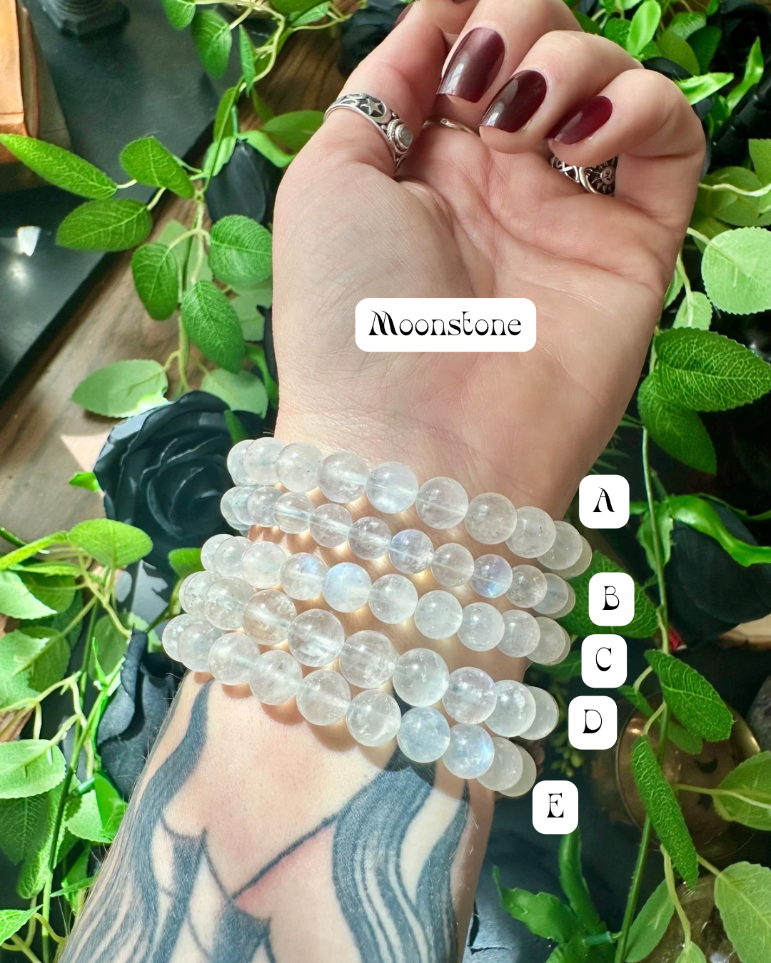 Moonstone bracelet