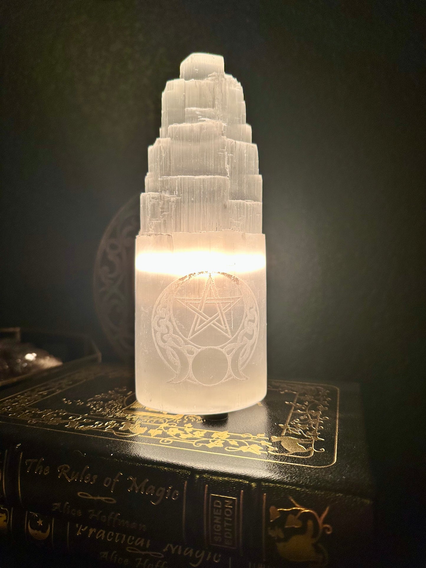 Selenite Lamps