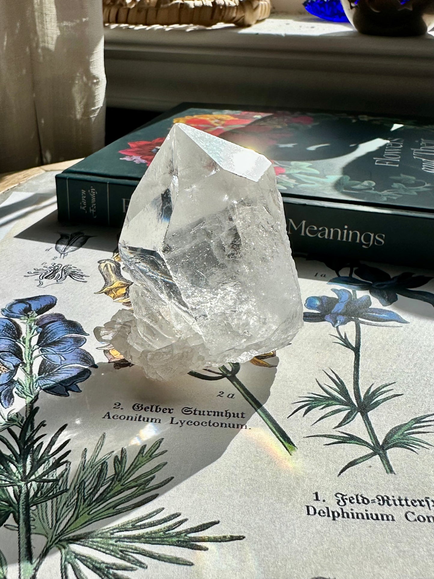 Clear quartz B