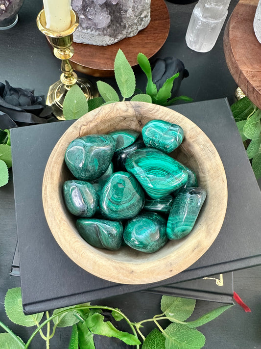 Malachite tumble