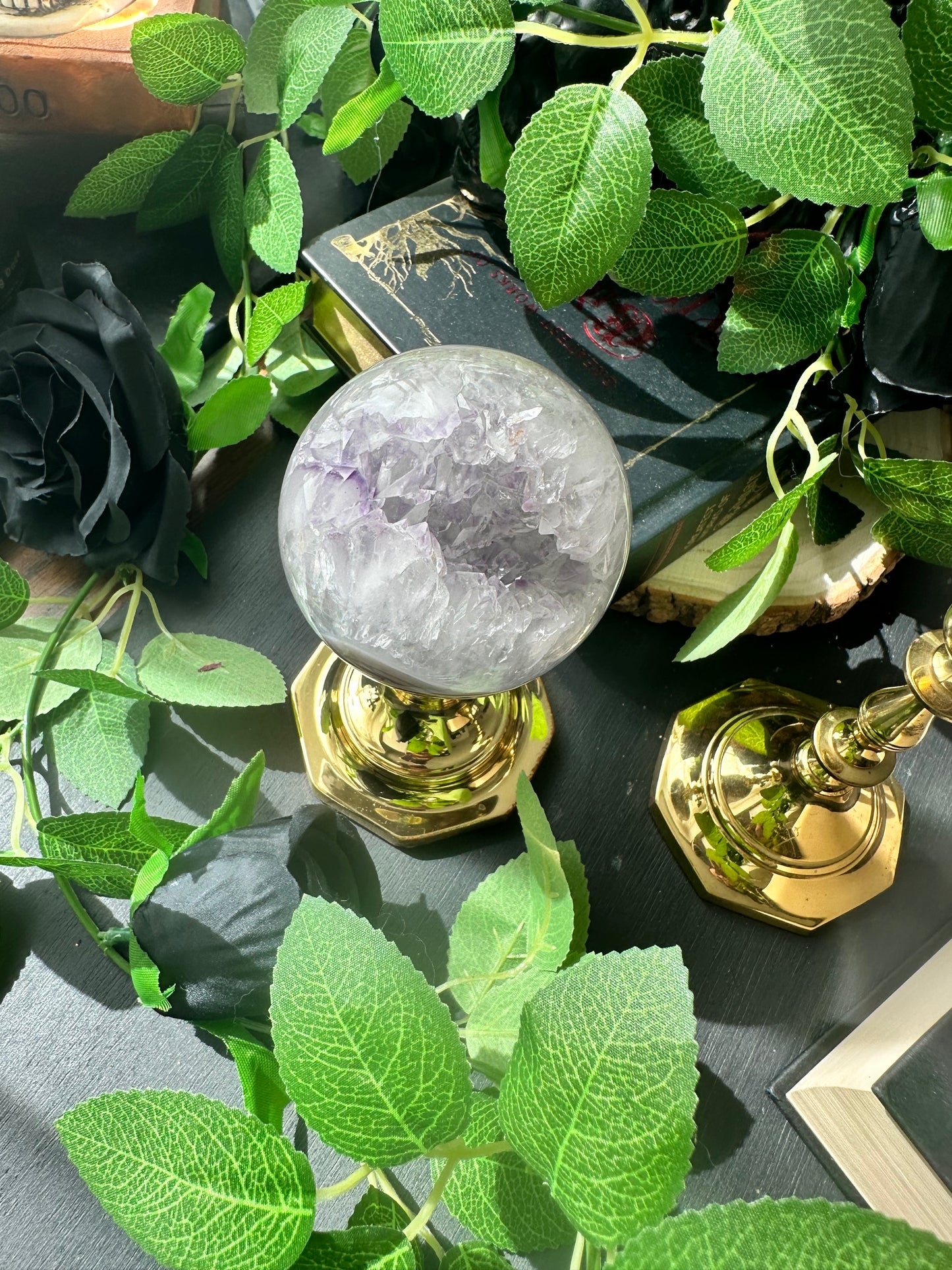 Druzy Amethyst Sphere C