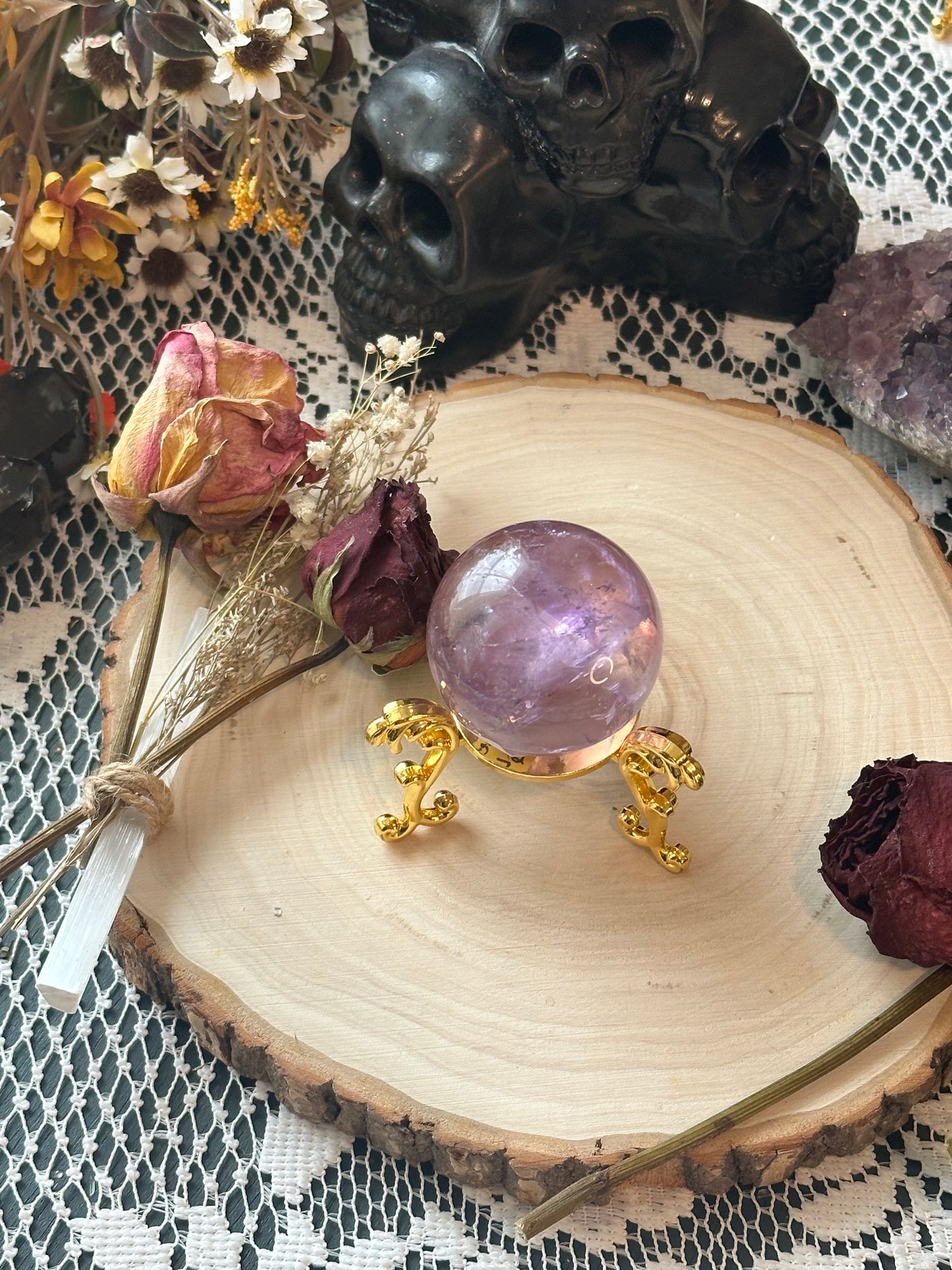 Small Amethyst sphere