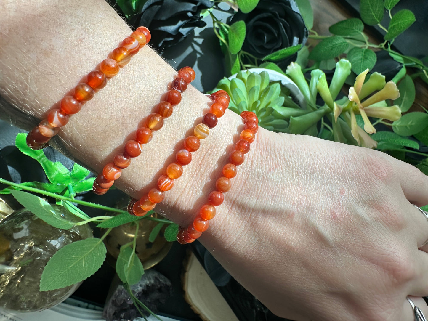 Carnelian bracelet