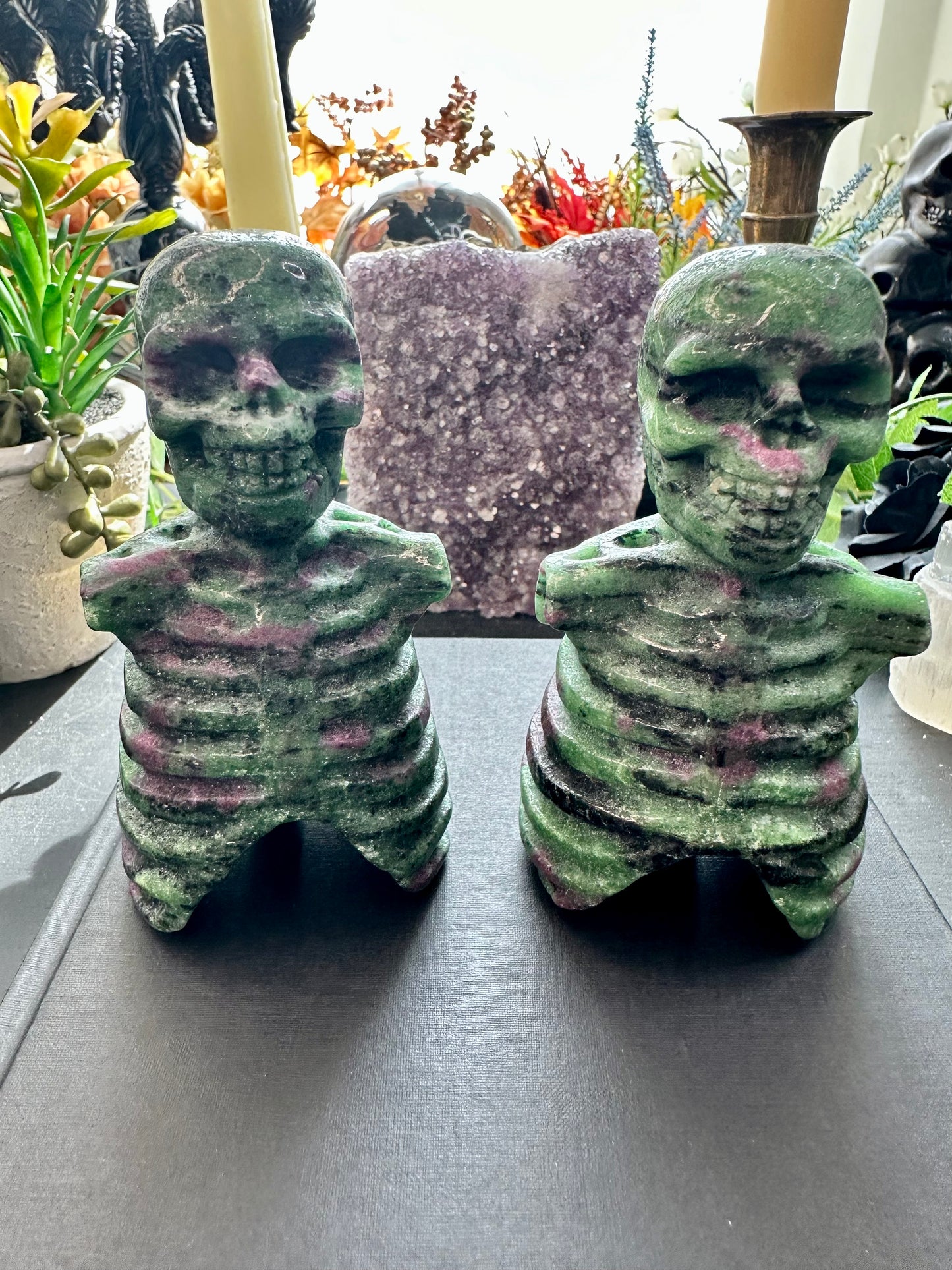 Ruby Zoisite Skelton torso