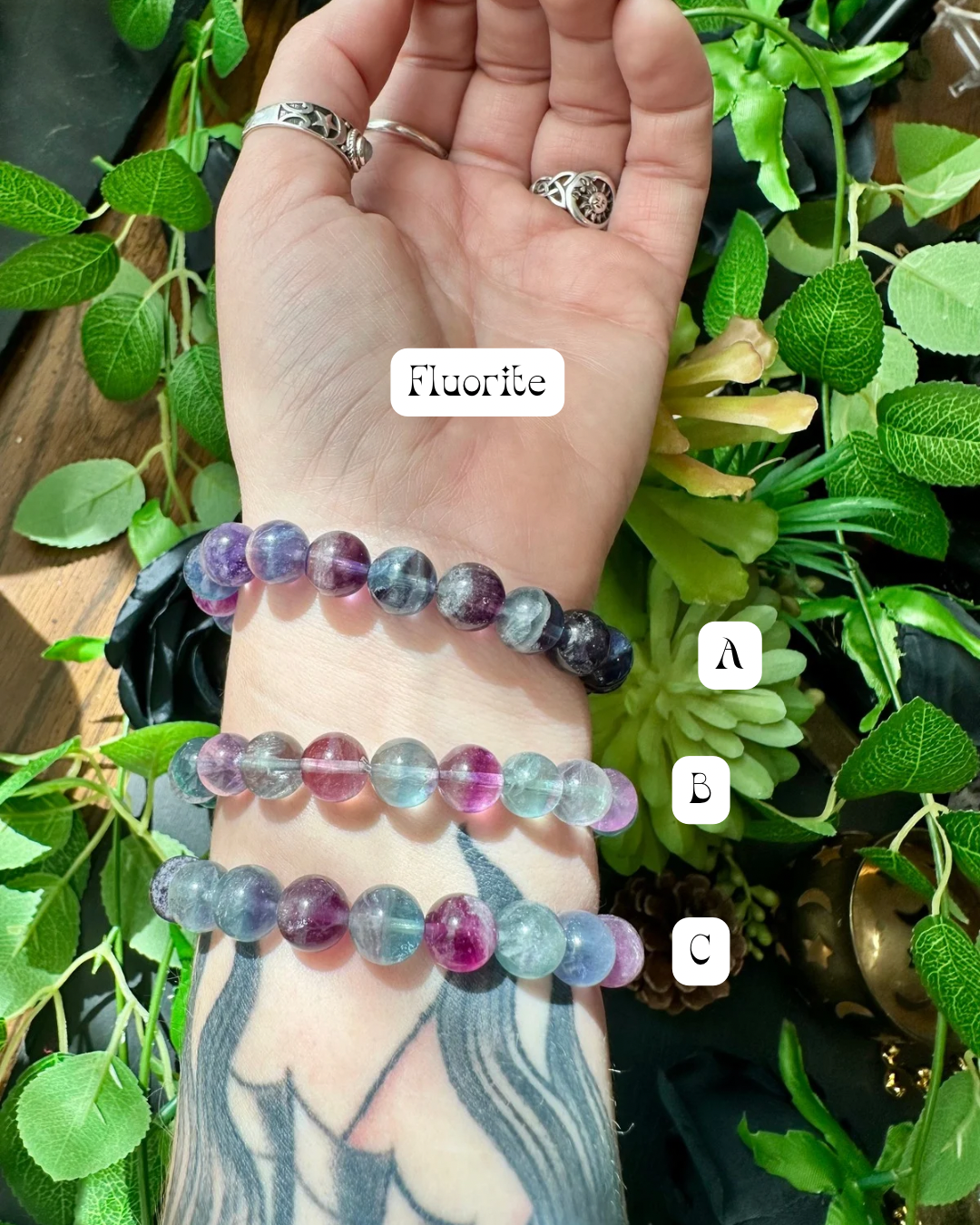 Fluorite bracelet