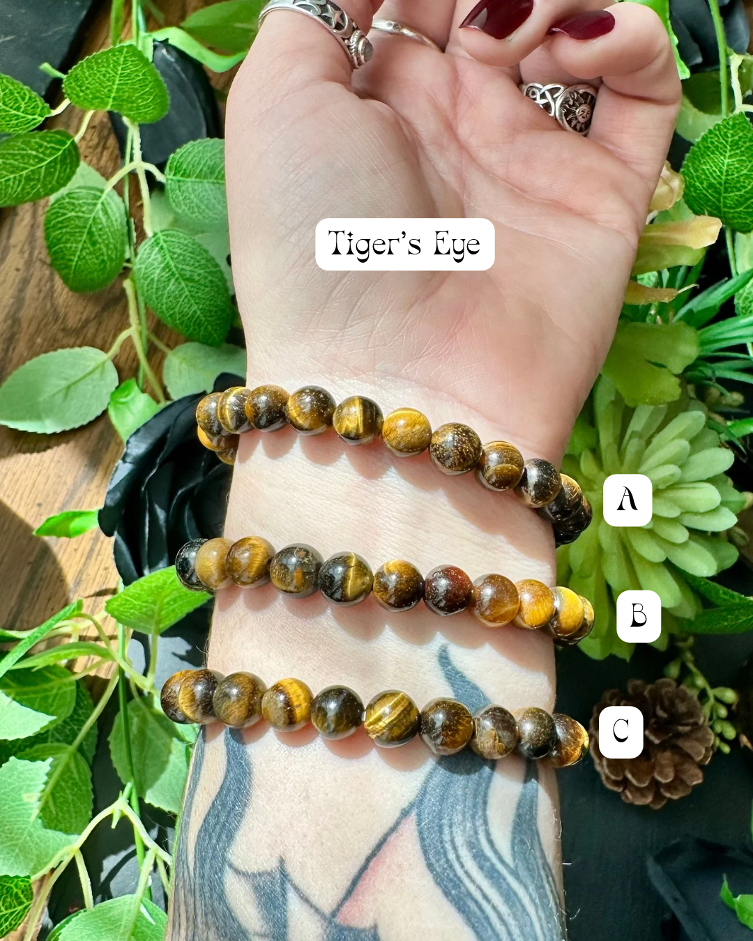 Tigers eye bracelet
