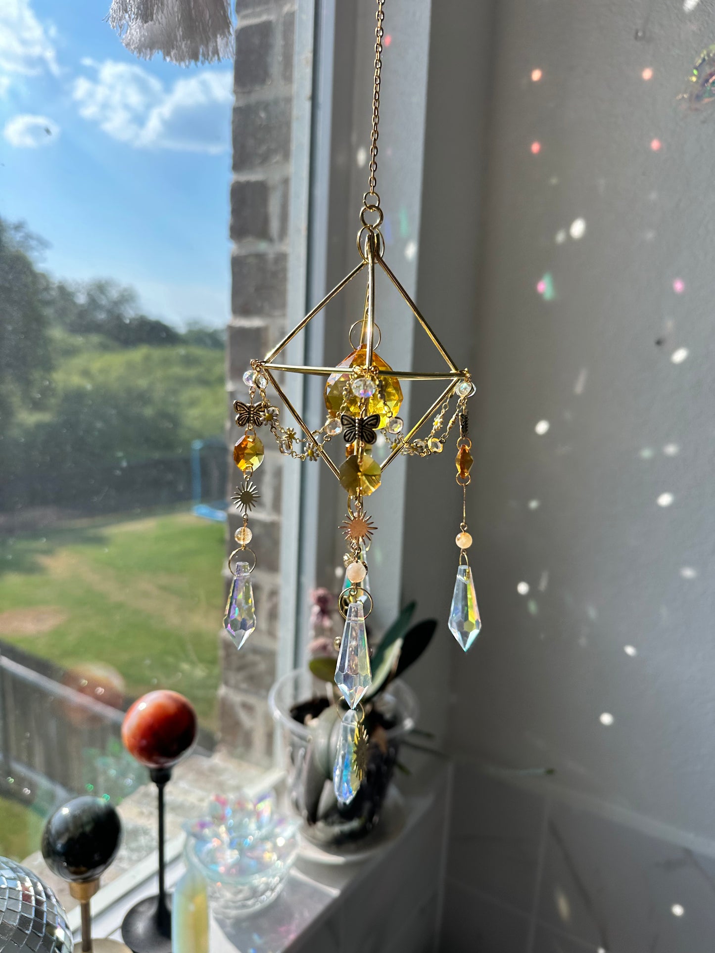 Honey Drip Sun Catcher