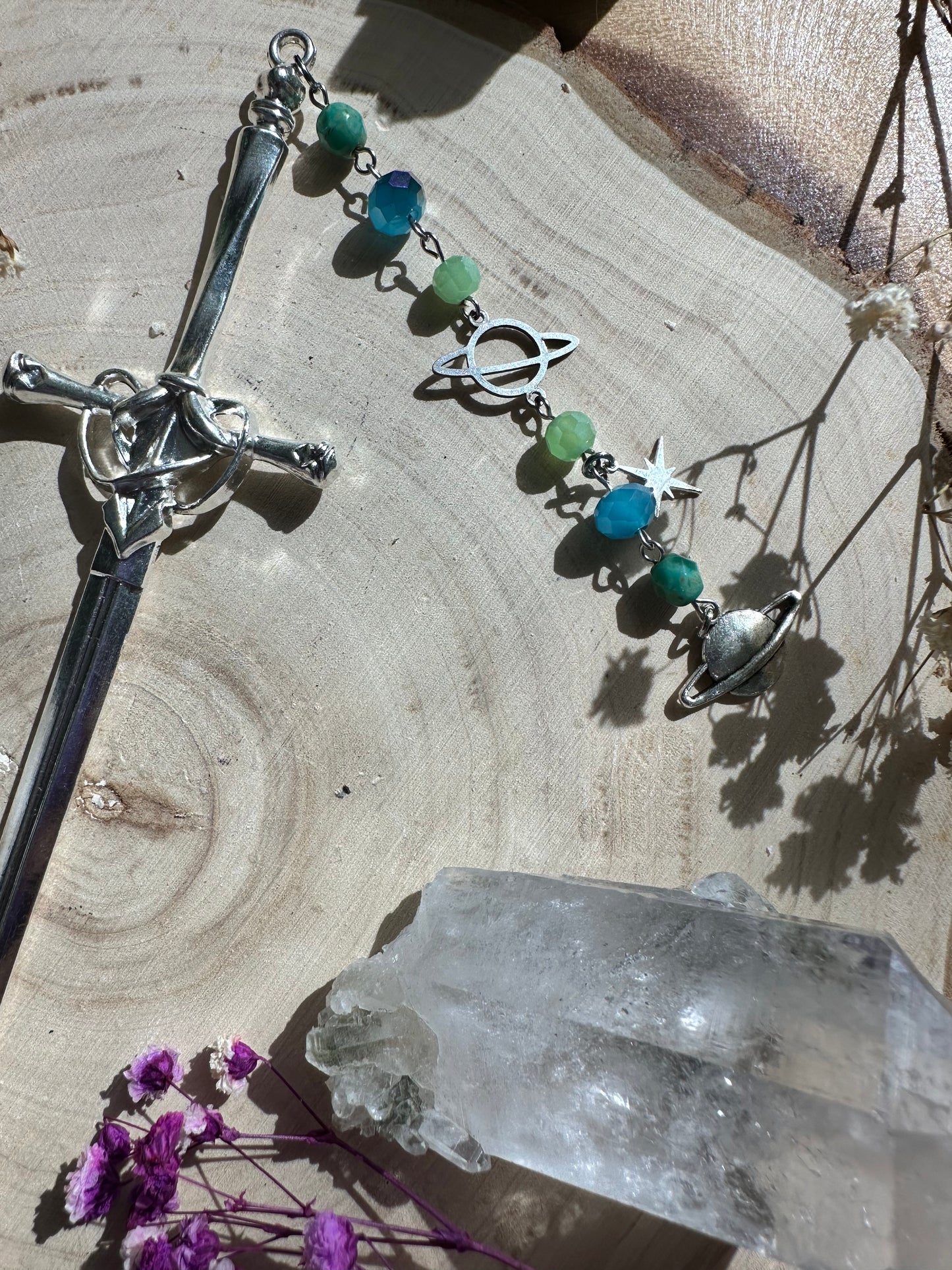 Planetary Hair Sword (Silver)