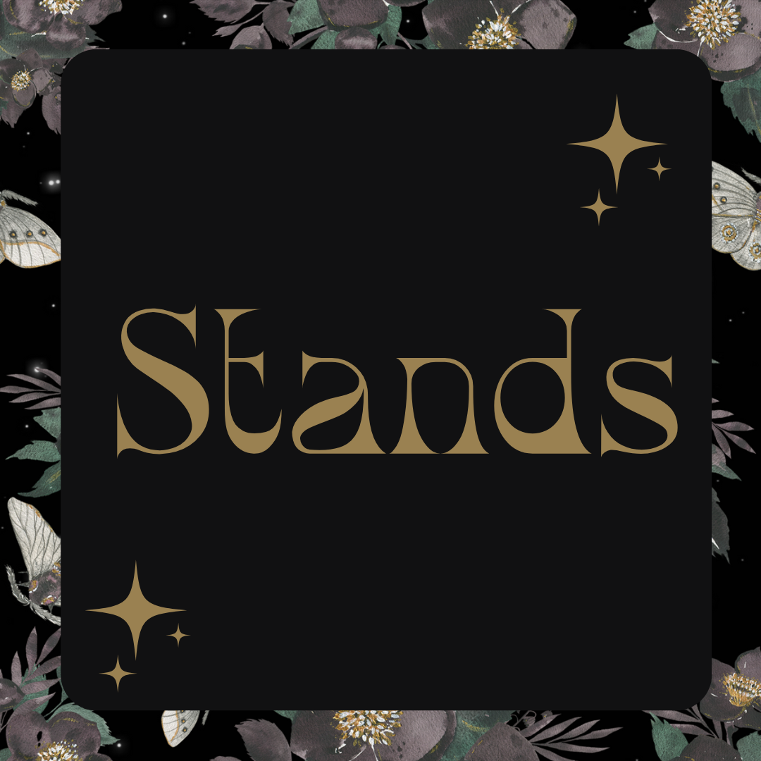 Crystal stands and holders