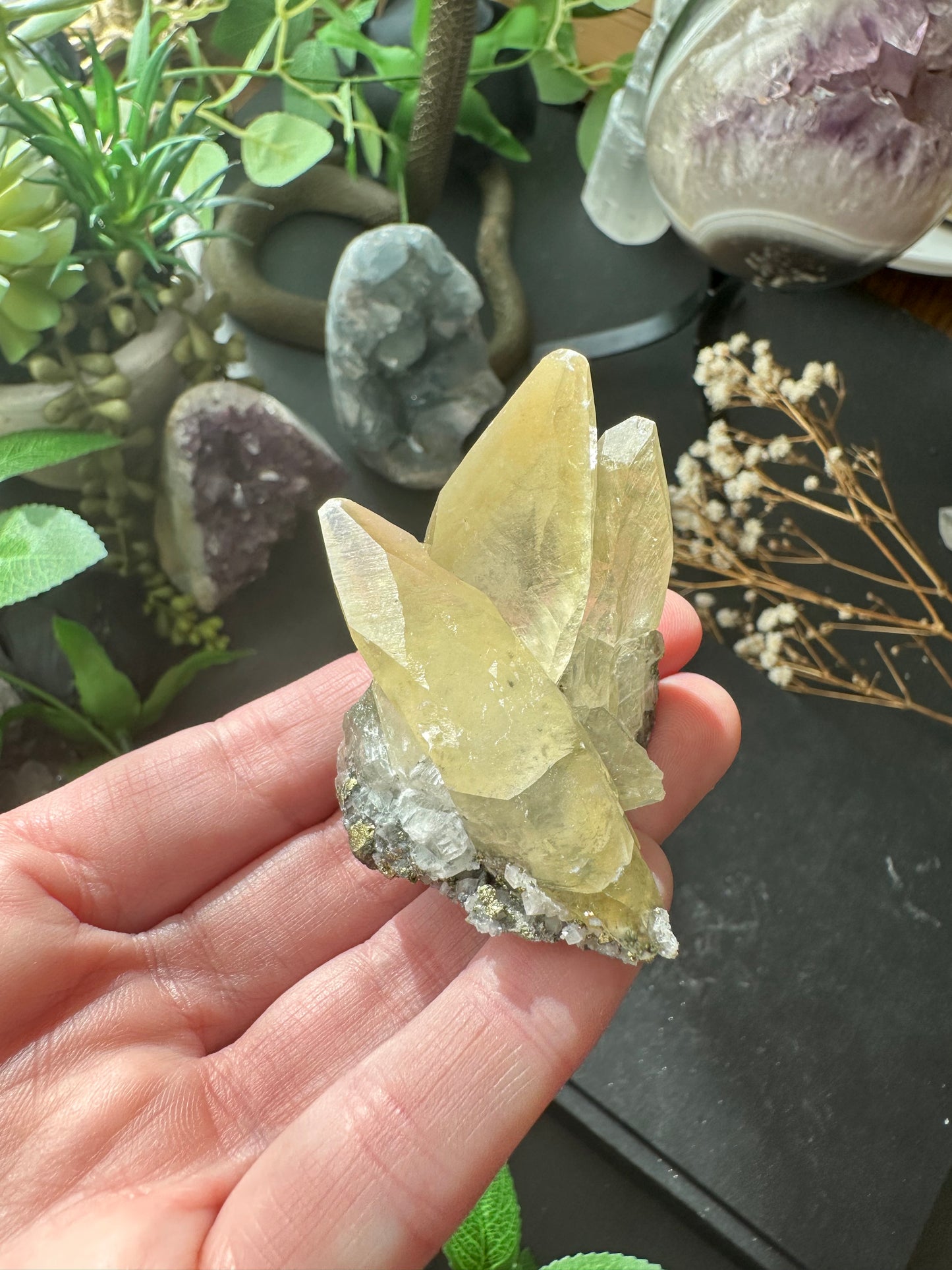 Sweetwater calcite specimen B ￼