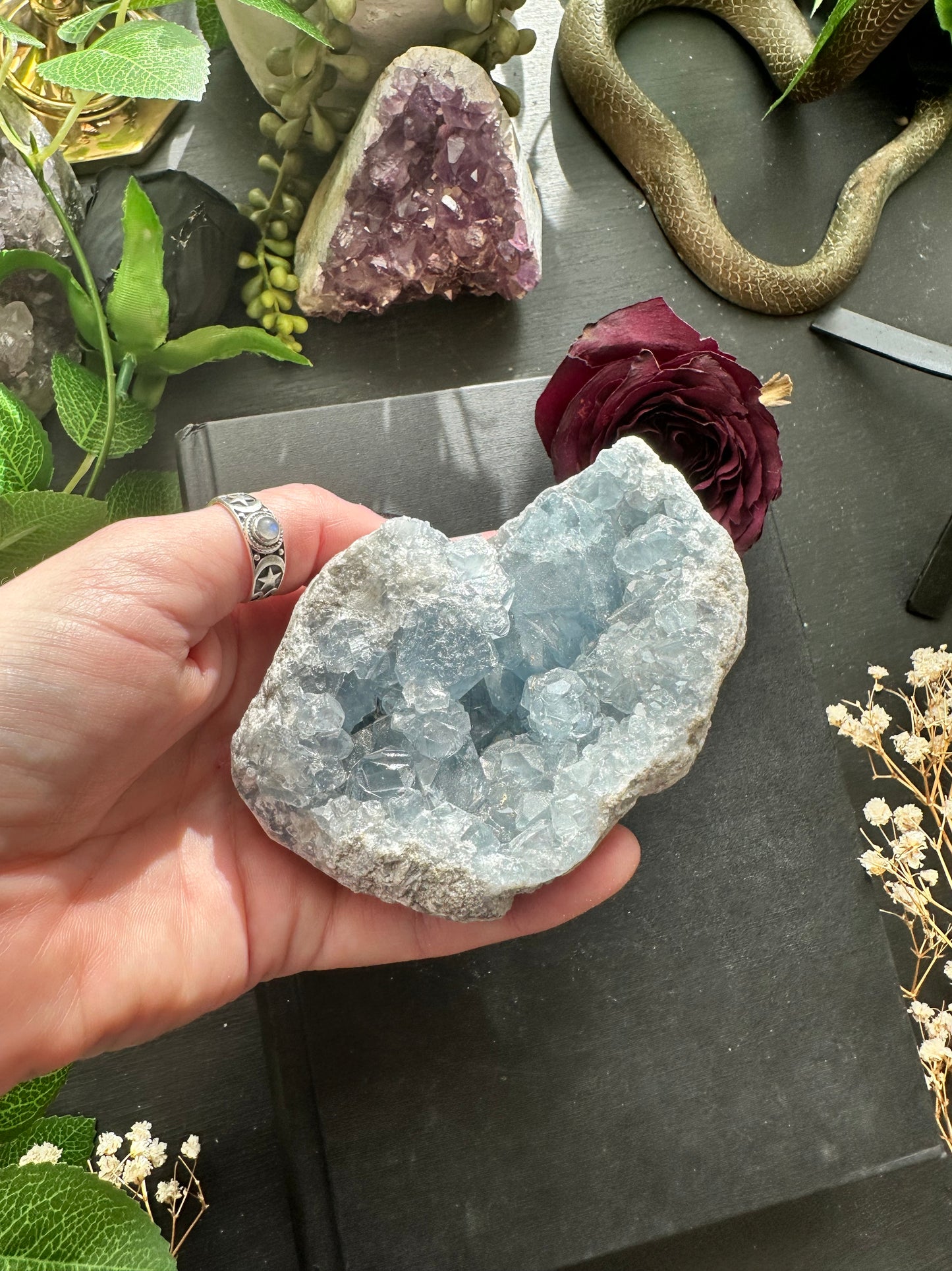 Celestite cluster G