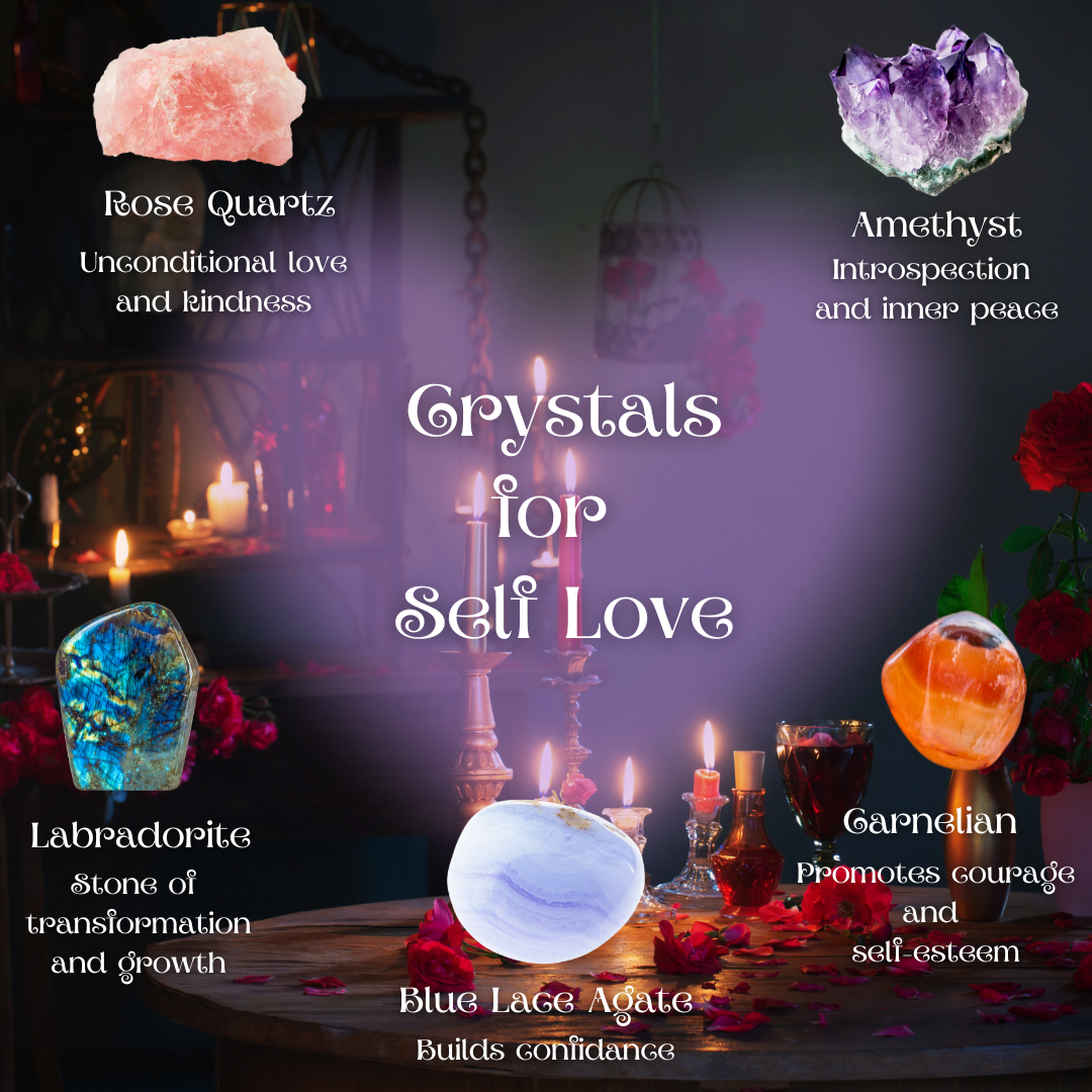 Self-Love Crystal Tumble Bundle