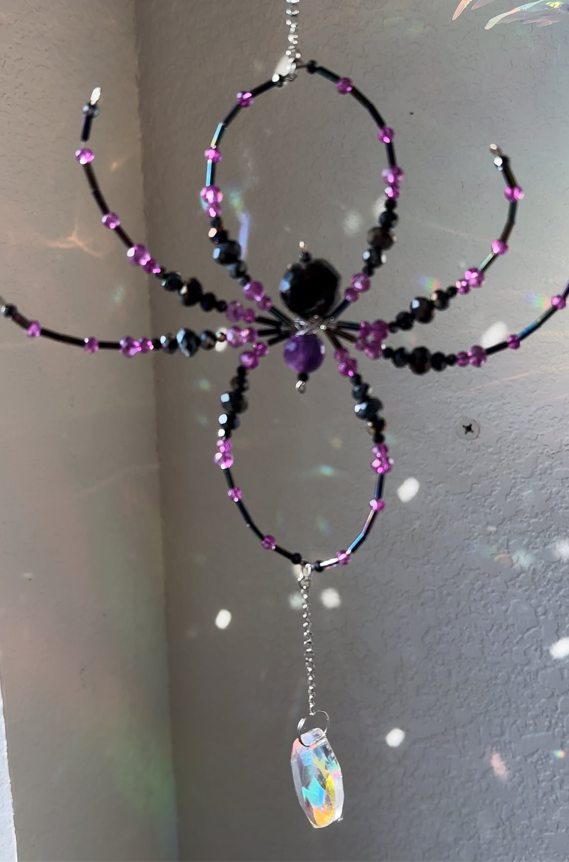 Spooky Spider Suncatchers