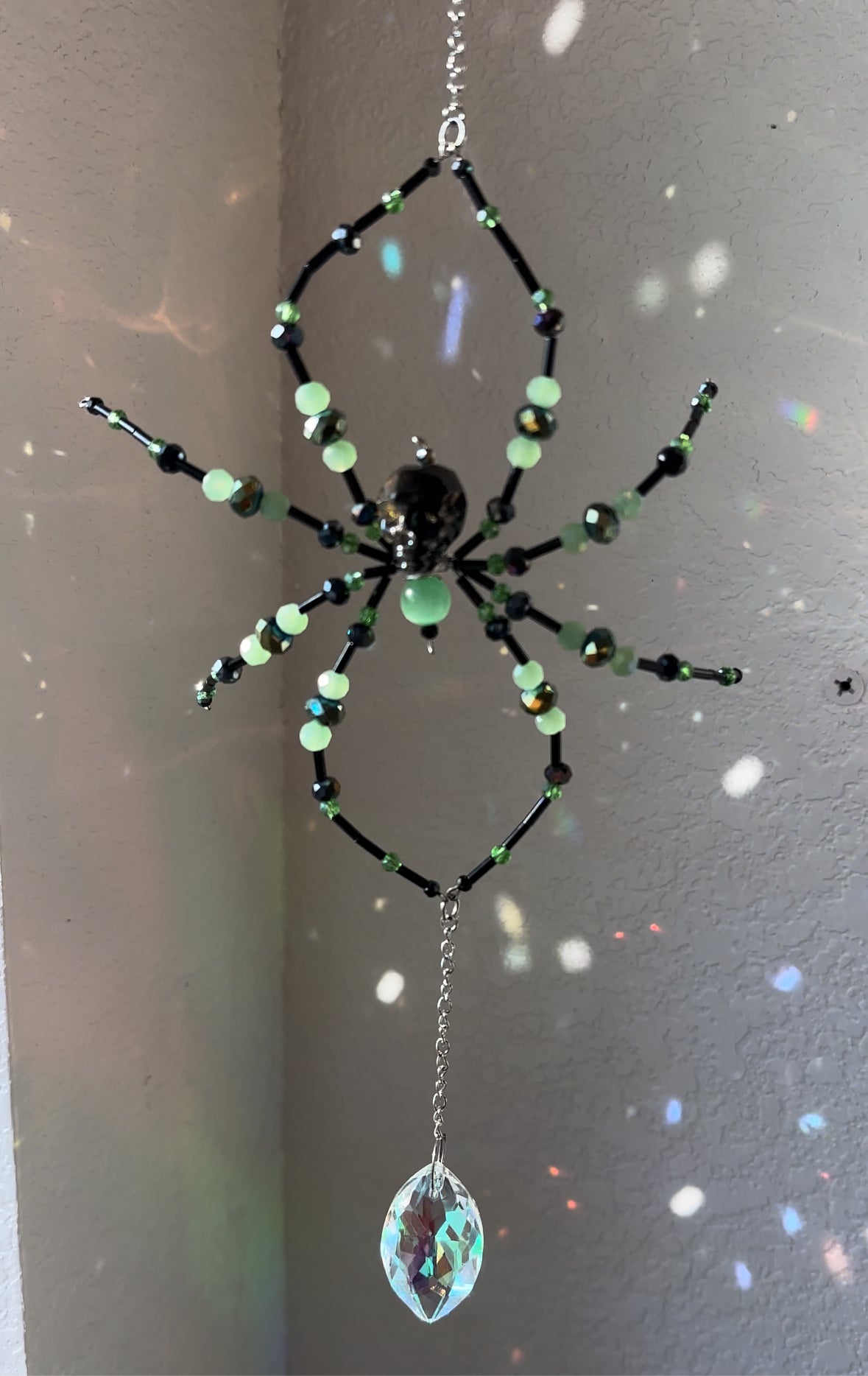 Spooky Spider Suncatchers