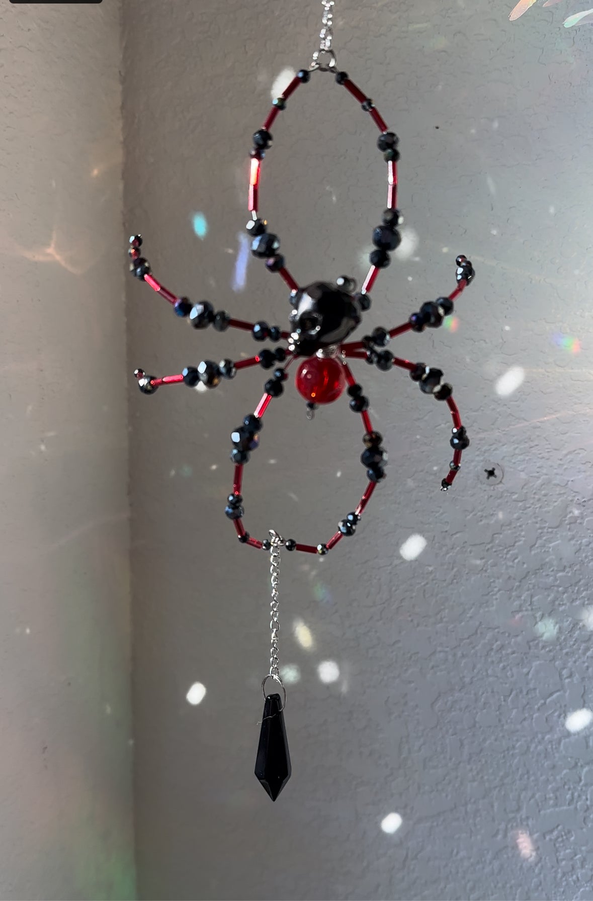 Spooky Spider Suncatchers