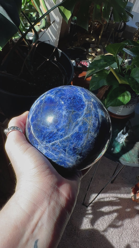 Large Sodalite Sphere