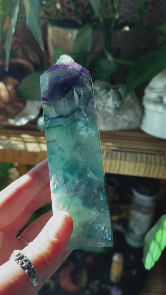 High Quality Fluorite Tower