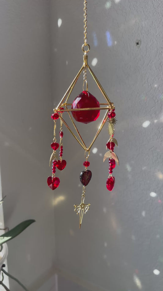 Love witch sun catcher